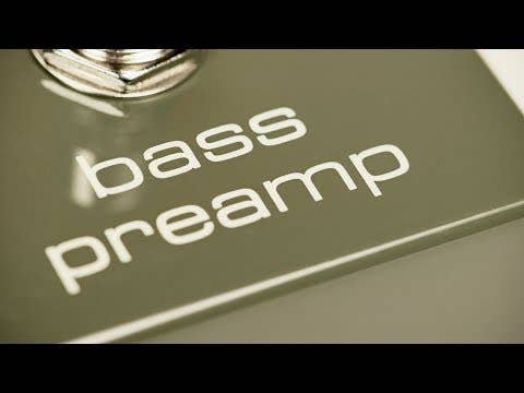 MXR Bass Preamp Pedal w/Direct Out