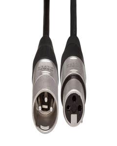 Hosa XLR M - XLR F Pro Series Microphone Cable - 5ft (HXX005)