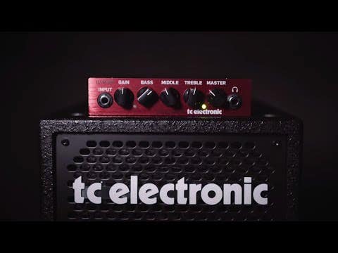 TC Electronic BAM200 Ultra Compact Bass Amp Head