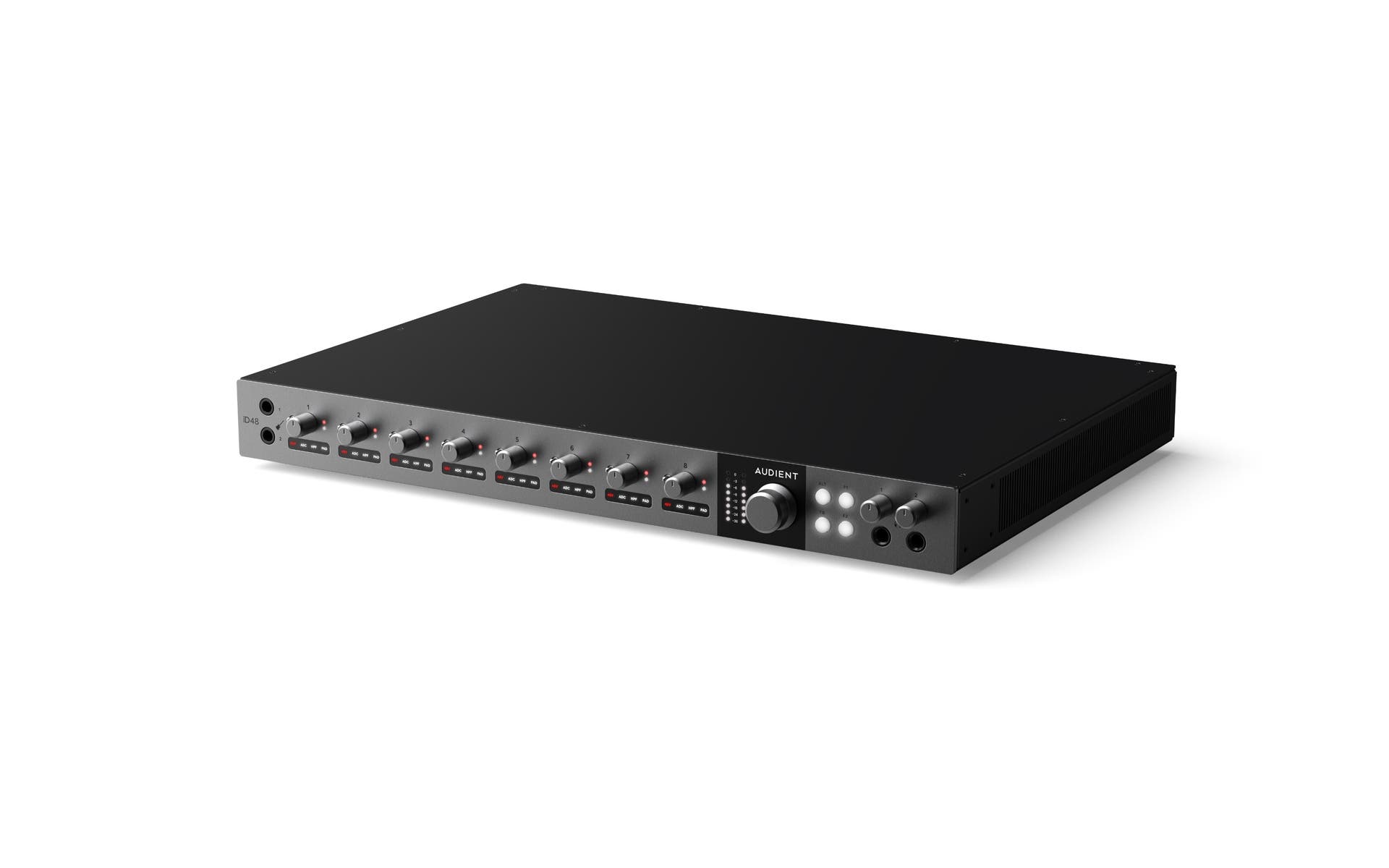 Audient iD48 rack-mountable 24 in 32 out Audio Interface