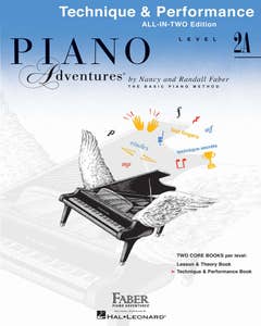 Piano Adventures All In Two 2A Technique Perform
