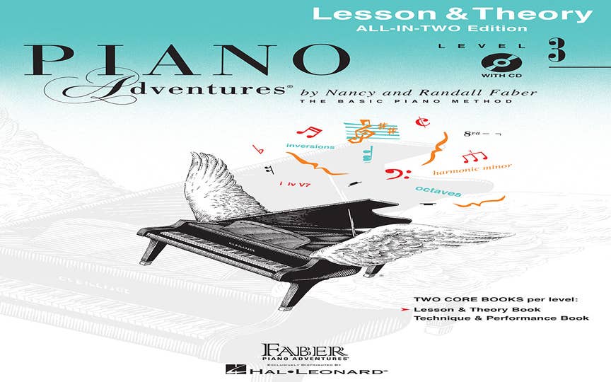 Piano Adventures All In Two 3 Lesson Theo Bk/Cd