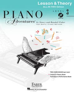 Piano Adventures All In Two 3 Lesson Theo Bk/Cd