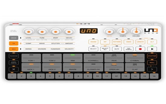 IK Multimedia UNO Drum Analog/PCM Drum Machine - Open Box/One Only