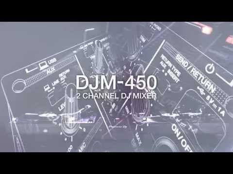 Pioneer DJM450 2 Channel DJ Mixer (DJM-450)
