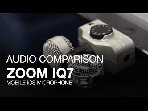 Zoom iQ7 Professional Stereo Microphone for iOS