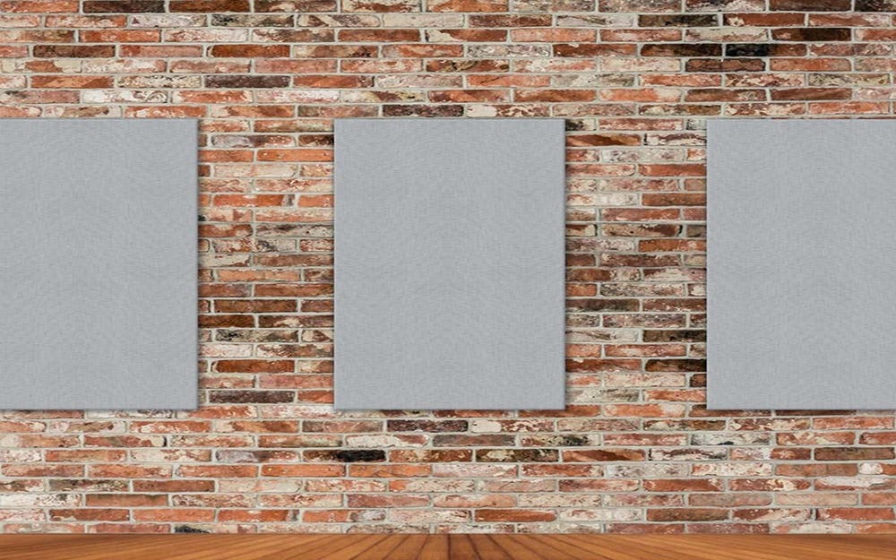 Imperative Audio Studio Panels - 4 Pack -  Grey 1200 x 600 x 25mm