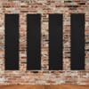 Imperative Audio Studio Panels - 4 Pack -  Black 1200 x 300 x 25mm