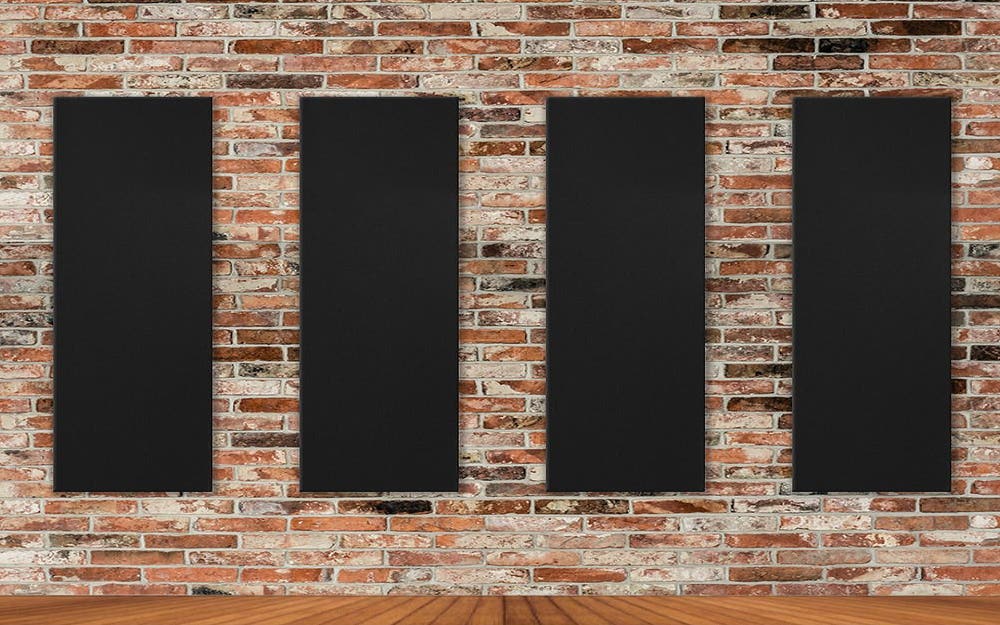Imperative Audio Studio Panels - 4 Pack -  Black 1200 x 300 x 25mm