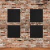 Imperative Audio Studio Panels - 4 Pack -  Black 600 x 600 x 25mm