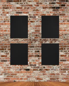 Imperative Audio Studio Panels - 4 Pack -  Black 600 x 600 x 25mm