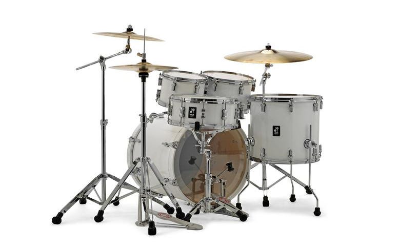 Sonor Stage AQ1 5pc Drum Kit w/Hardware - Piano White