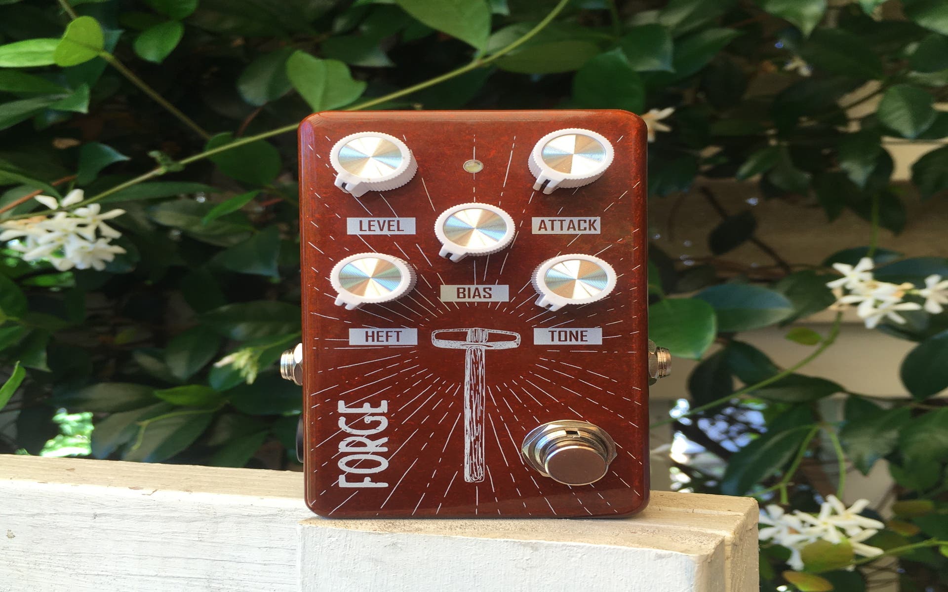 Little Lightning Devices FORGE Silicon Fuzz - Dark Copper Metallic