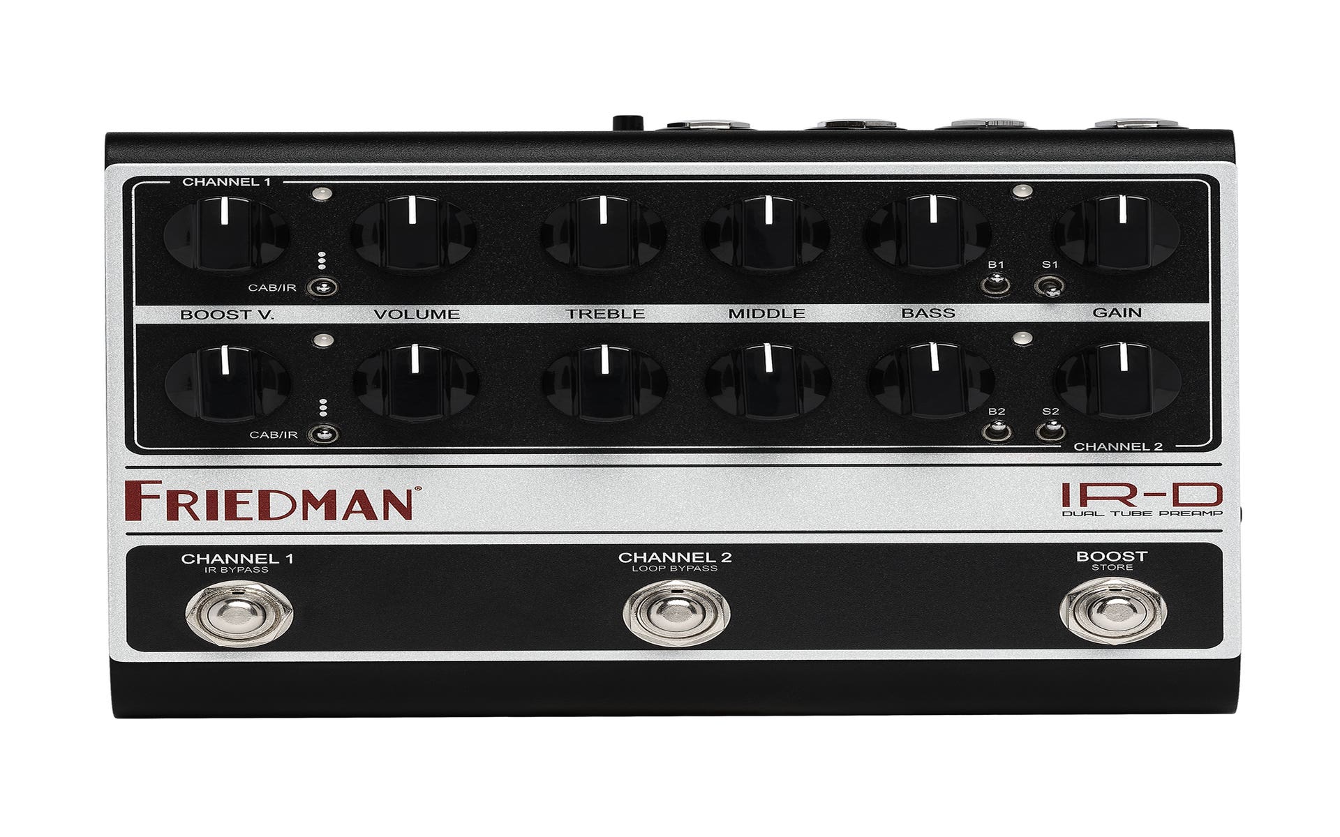 Friedman IR-D Dual-channel Tube Preamp / Pedal