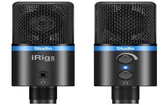 iRig Mic Studio Large Diaphragm USB Mic - Black