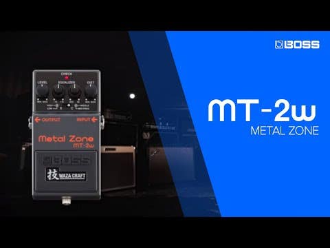 Boss MT-2W Waza Craft Metal Zone Distortion Pedal