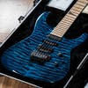 Jackson Custom Shop SL HSS FR Electric Guitar - Trans Blue