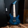 Jackson Custom Shop SL HSS FR Electric Guitar - Trans Blue