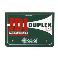 Radial JDI-Duplex Passive Stereo DI w/Jensen Transformers