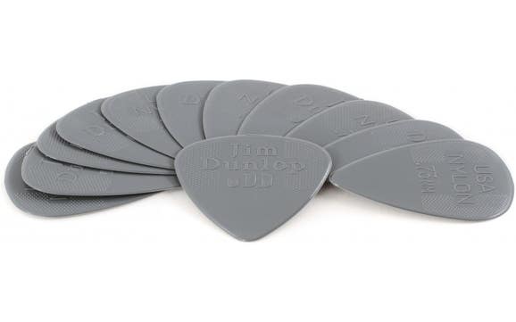 Dunlop Nylon Guitar Pick Pack - 0.38mm - 12 picks