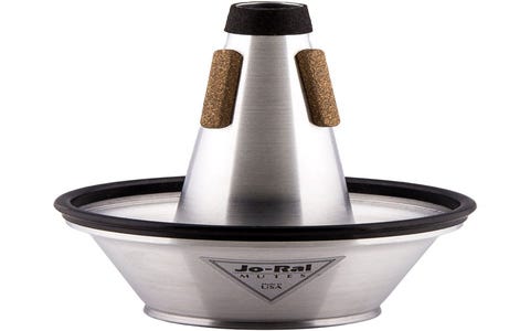 Jo-Ral Tri Trumpet Aluminium Cup Mute JRTPT3A