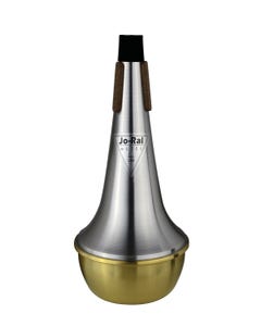 Jo-Ral Tenor Trombone Mute - Brass Bottom Straight JRTRB1B