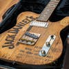 Justin Johnson Signature Guitar + Gator Case - Whiskey Barrel Jack Daniels (Stencil) - Pre-Owned
