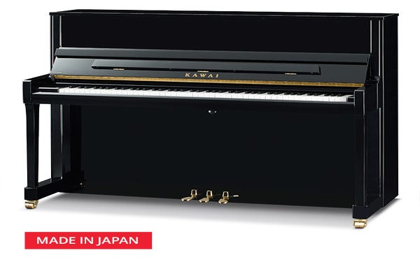 Kawai K300 JEP 122cm Upright Piano - Ebony Polish (K-300JEP)
