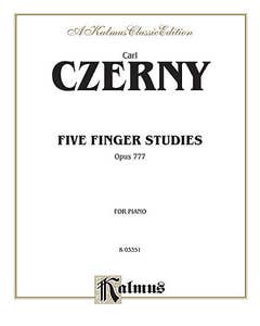 Five Finger Studies Op 777 Ps