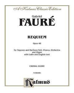 Requiem Op 48 Satb Lat/Eng Vocal Sc