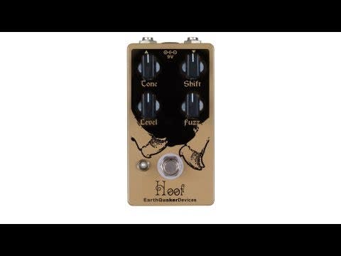 EarthQuaker Devices Hoof v2 Hybrid Fuzz Pedal