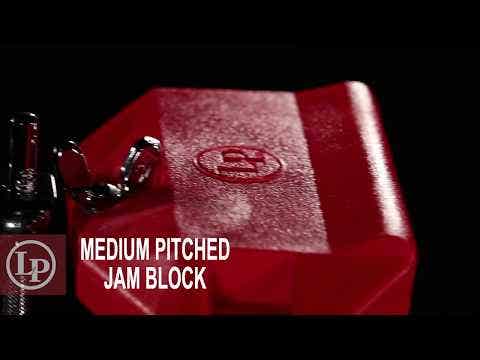 Latin Percussion LP Jam Block - Medium Pitch - Red (LP1207)