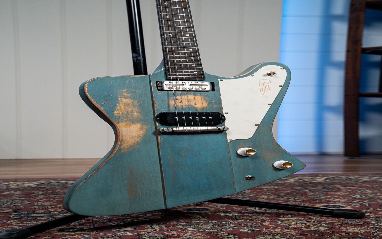 Kauer Guitars Banshee - Custom - Easter Island Relic (BMAUS721B)