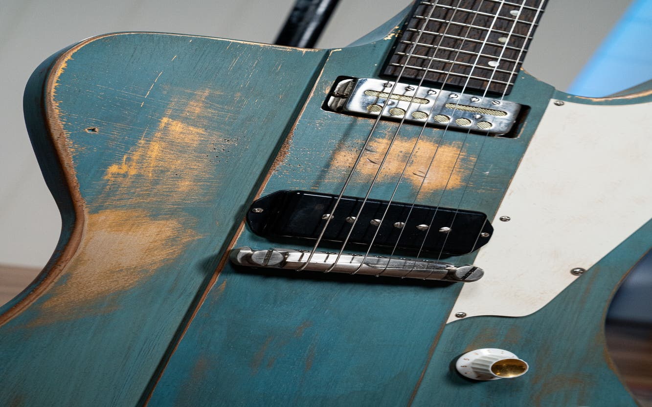 Kauer Guitars Banshee - Custom - Easter Island Relic (BMAUS721B)