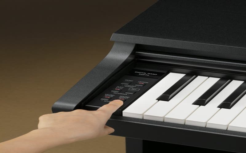Kawai KDP75 Digital Piano w/Bench - Embossed Black