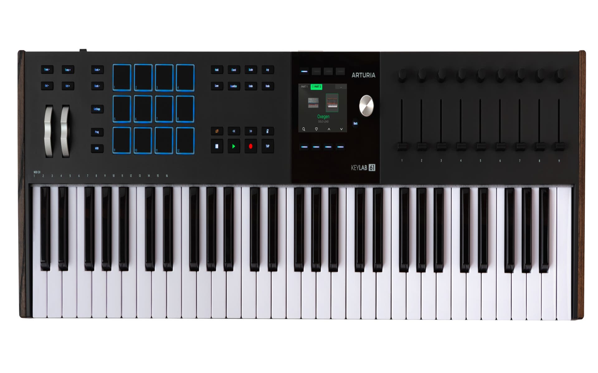 Arturia Keylab 61 MK3 Midi Controller 61 Keys - Black
