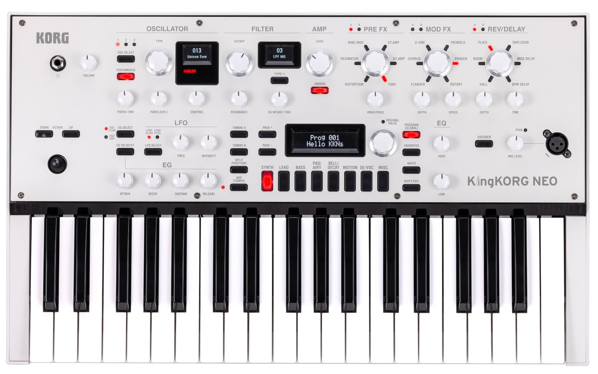 Korg KingKORG NEO 37-Key Virtual Analog Synth