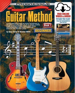 54048 Progressive Guitar Mth Bk 1 Online Media