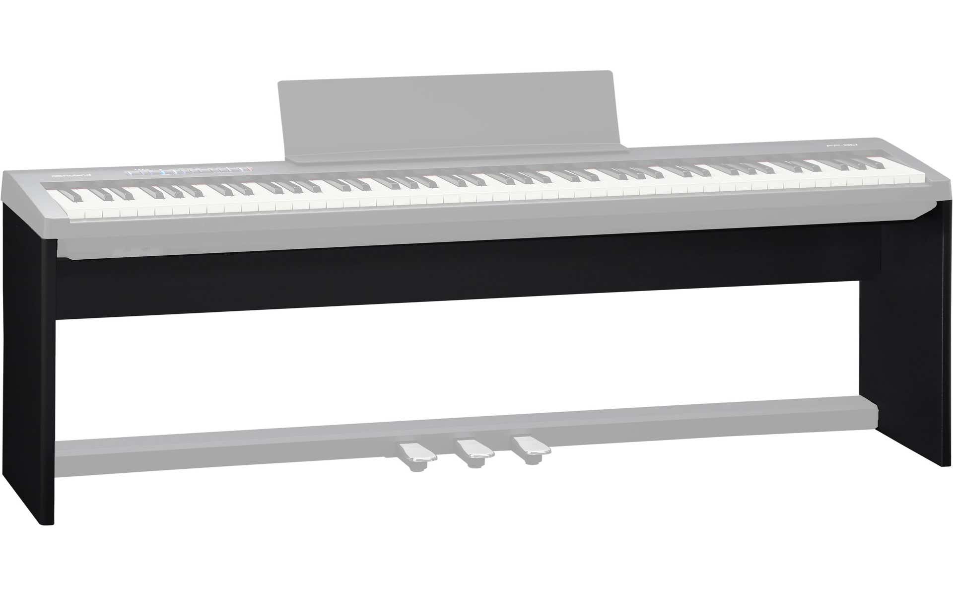 Roland KSC70BK Timber Stand To Suit FP-30BK (Black)