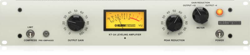 Klark Teknik 2A-KT Classic Tube Compressor/Levelling Amplifier w/MIDAS  Transformers