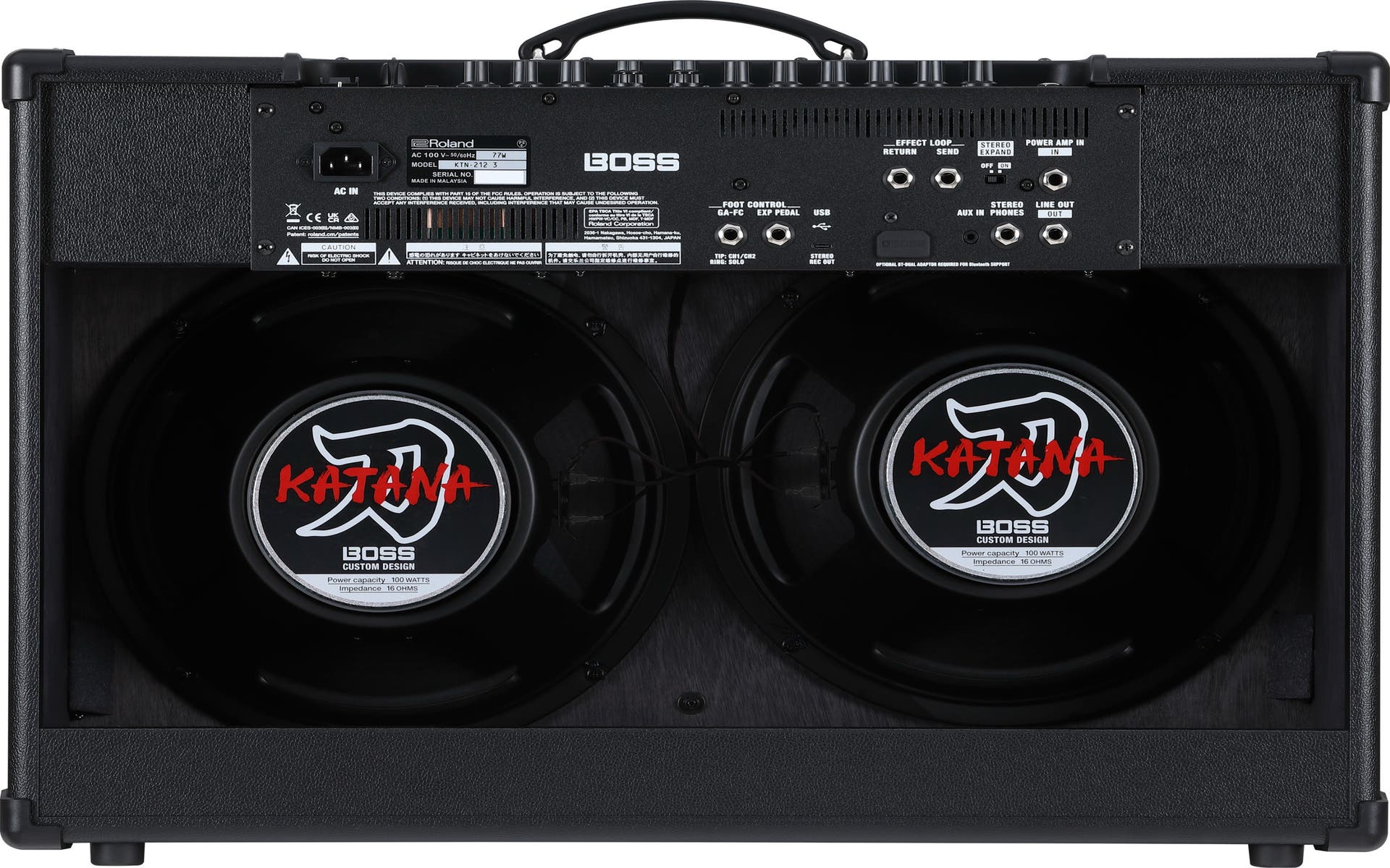 Boss Katana 100/212 Gen 3 2x12 Guitar Amp (KTN2123)