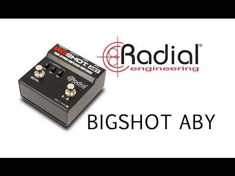 Radial Bigshot ABY pedal