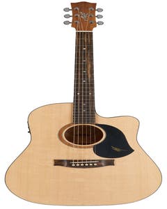 Maton SRS60C Road Series Acoustic Electric Guitar w/Case - Natural Satin