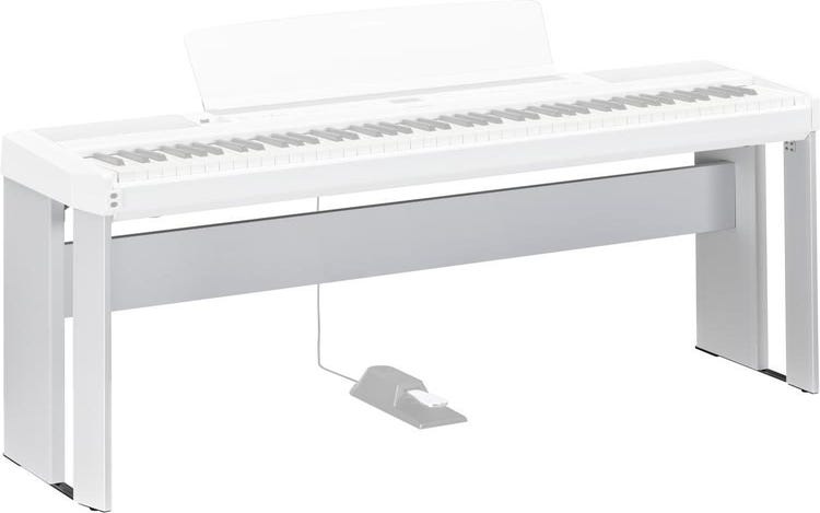 Yamaha L515WH Digital Piano Stand - White (suits P515/P525 piano sold separately)