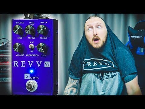 Revv Amplification G3 Purple Channel Overdrive Pedal