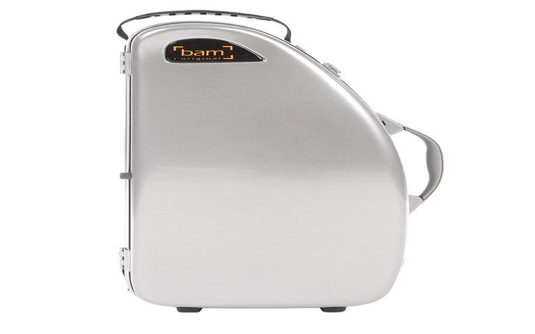 BAM LA DEFENSE Hightech Alto Sax Case - Brushed Aluminium (DEF4101XLA)