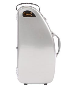 La Defense Hightech Alto Sax Case - Brushed Aluminium