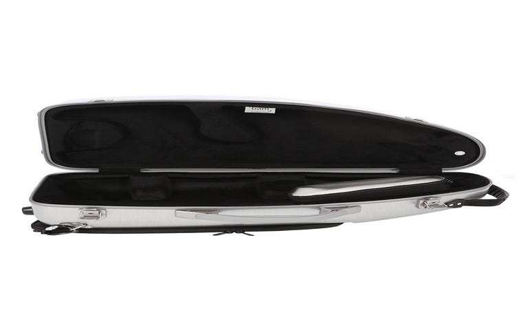 BAM LA DEFENSE Hightech Alto Sax Case - Brushed Aluminium (DEF4101XLA)