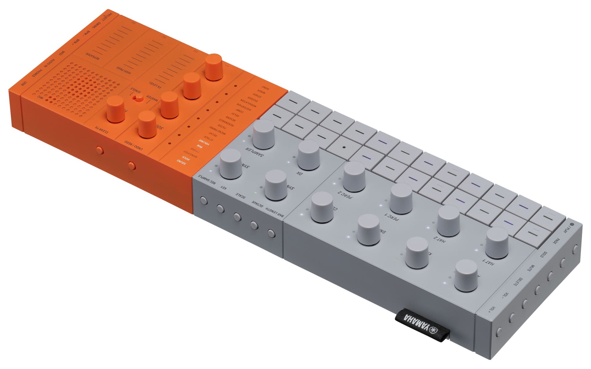 Yamaha SEQTRAK Portable Synth / Music Production Studio - Orange (Limited)