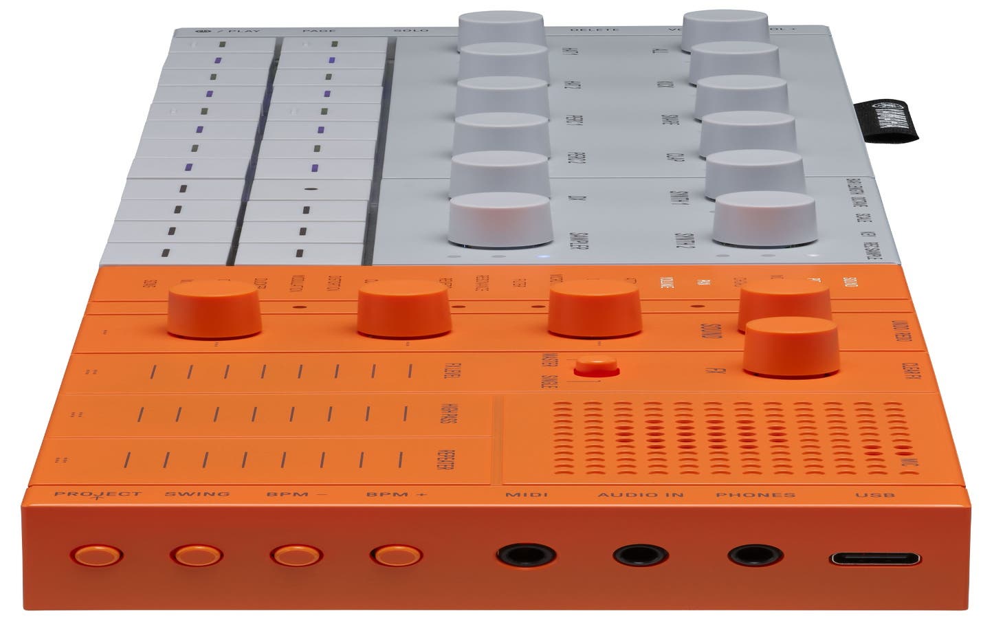 Yamaha SEQTRAK Portable Synth / Music Production Studio - Orange (Limited)